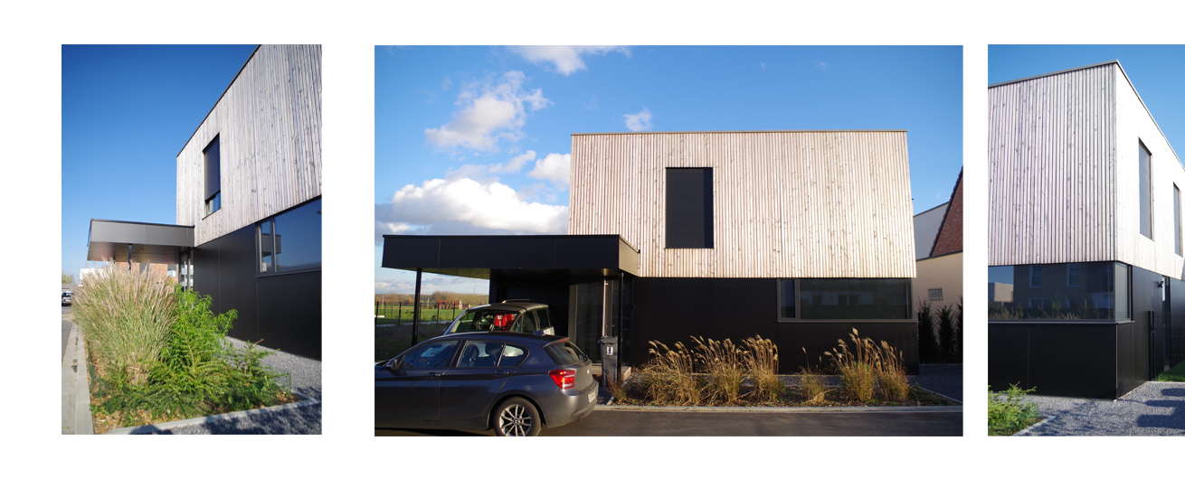 maison contemporaine ossature bois architecte bondues