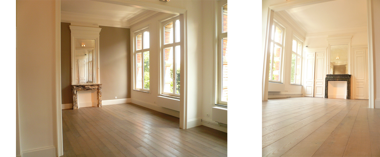 Réhabilitation d'un ancien bureau en apprtement à Lille